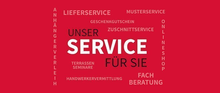 Darstellung der verschiedenen Serviceleistungen von HolzLand Metzger